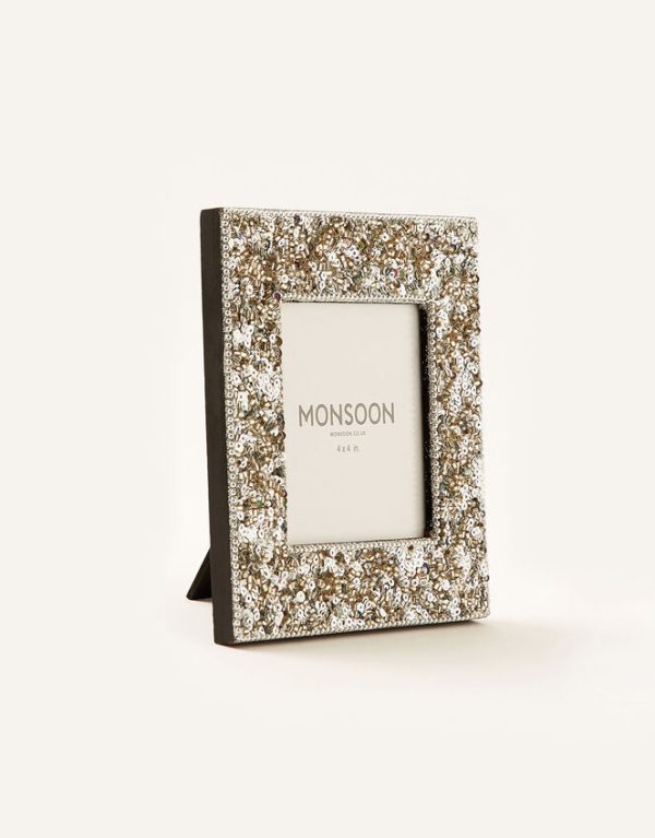 Monsoon Sequin Embellished Photo Frame