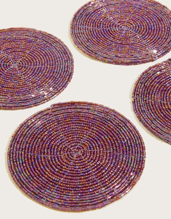 Monsoon Beaded Coasters 4 Pack - Image 2