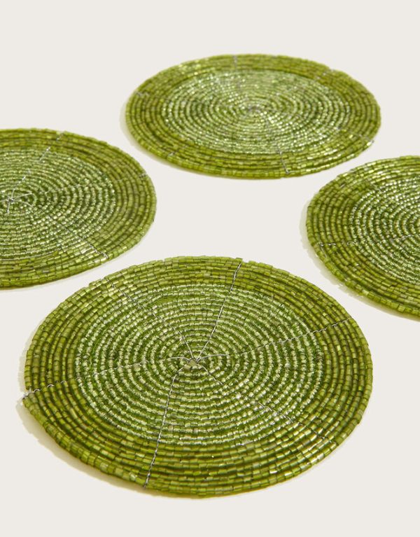 Monsoon Beaded Coasters 4 Pack - Image 2