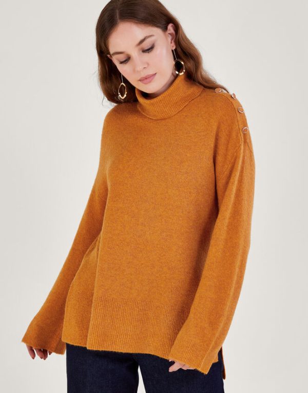 Monsoon Lib Longline JumperOrange