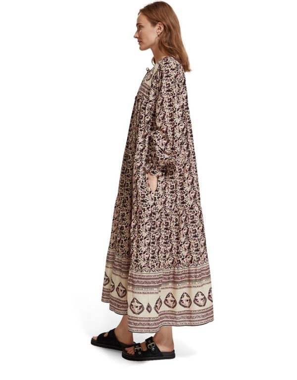 Monsoon Scotch and Soda Print Maxi Dress Multi - Image 2