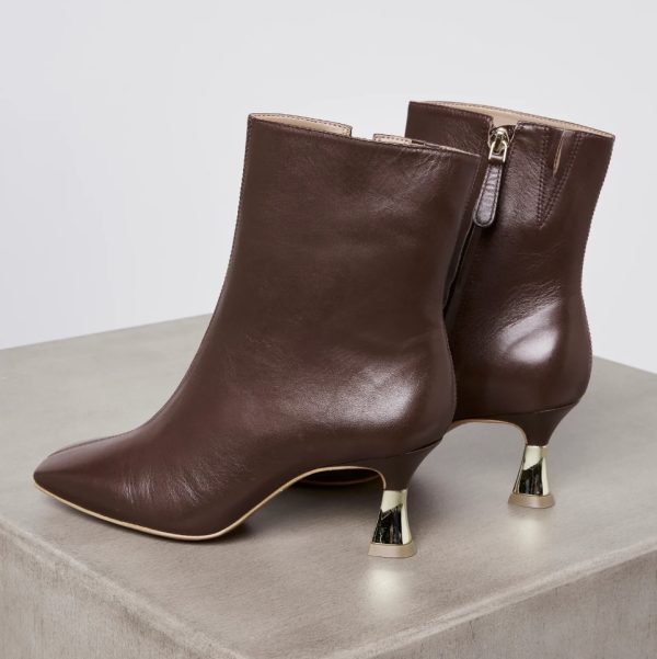 BCBG NATTI LEATHER BOOT - COFFEE BEAN - Image 2