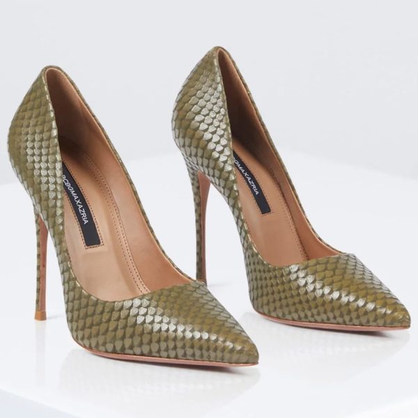 BCBG NOVA PUMP HEEL - OLIVE