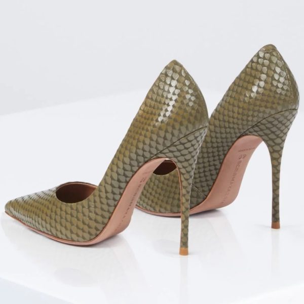 BCBG NOVA PUMP HEEL - OLIVE - Image 2