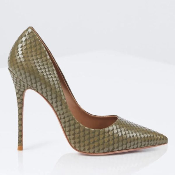 BCBG NOVA PUMP HEEL - OLIVE - Image 3