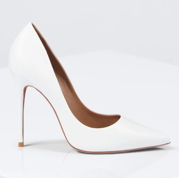 BCBG NOVA PUMP HEEL - WHITE - Image 3