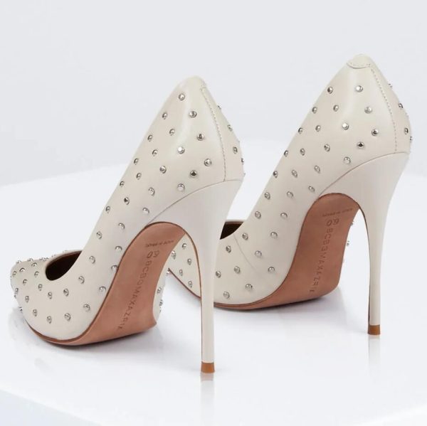 BCBG NOVA STUDDED PUMP HEEL - MAGNOLIA - Image 2