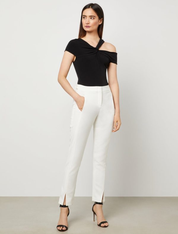 Bcbg Off-The-Shoulder Cutout Bodysuit - Image 2