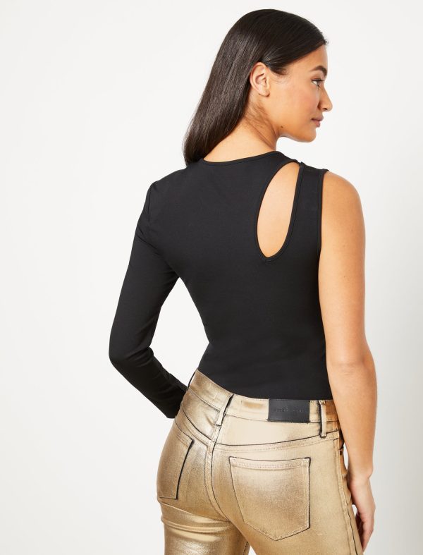 Bcbg One Sleeve Cutout Top - Image 5