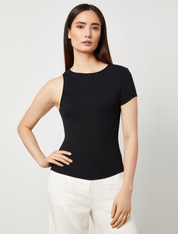 Bcbg One Sleeve Tee - Image 3