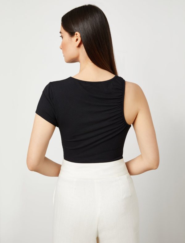 Bcbg One Sleeve Tee - Image 5