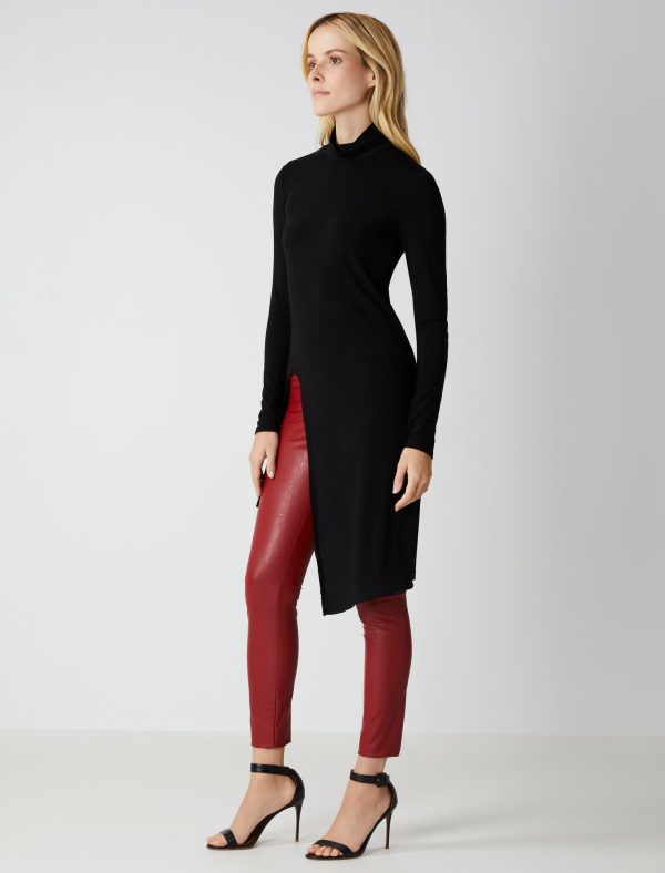 Bcbg Asymmetrical Turtleneck Top - Image 28