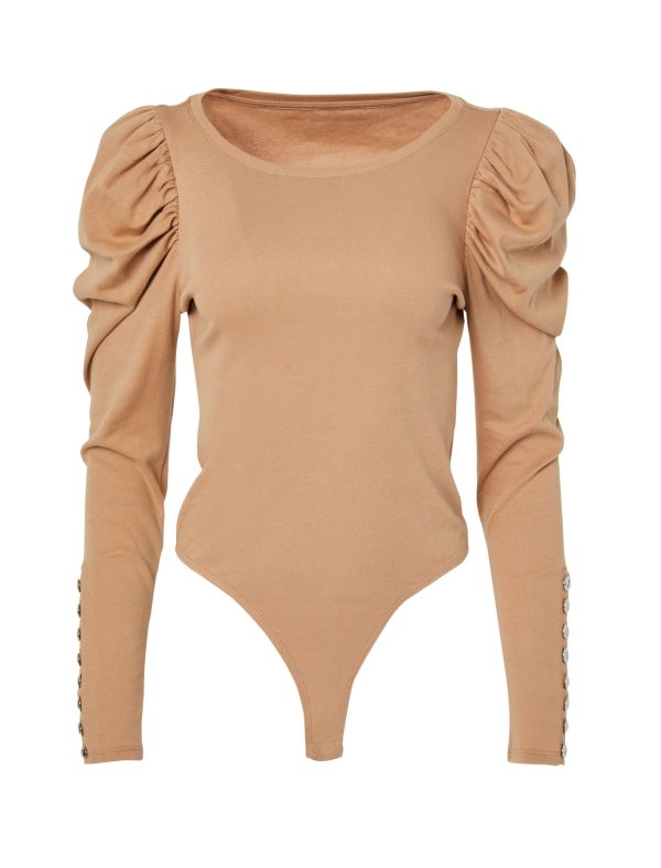 Bcbg Ruched Puff Sleeve Bodysuit - Image 5