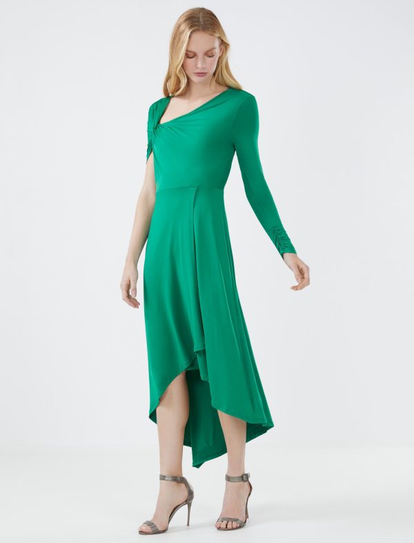 Bcbg Sadie Asymmetrical Dress - Image 3