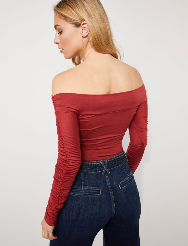 Bcbg Selma Off-The Shoulder Bodysuit - Image 4