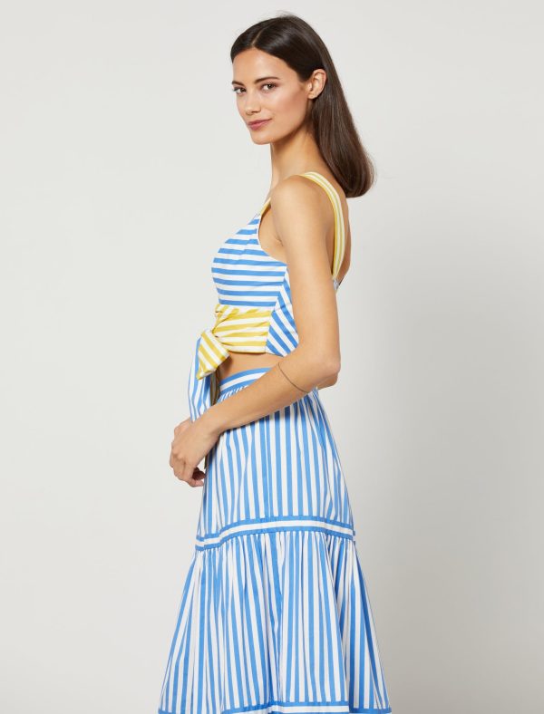 Bcbg Seville Bow Back Crop Top - Image 3