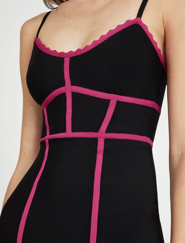 Bcbg Strappy Bodycon Dress - Image 3