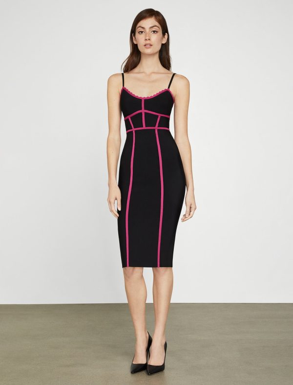 Bcbg Strappy Bodycon Dress - Image 4