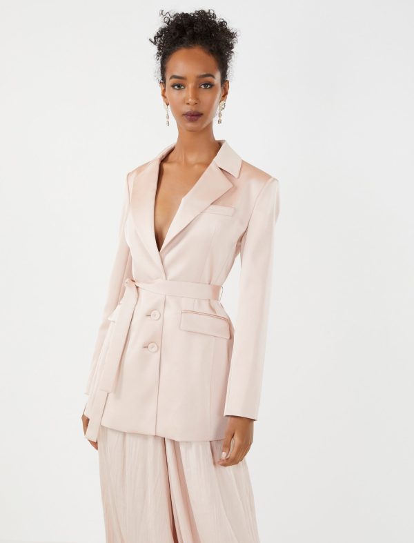 Bcbg Belle Satin Blazer