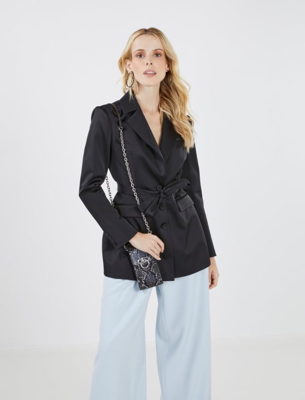 Bcbg Belle Satin Blazer - Image 17