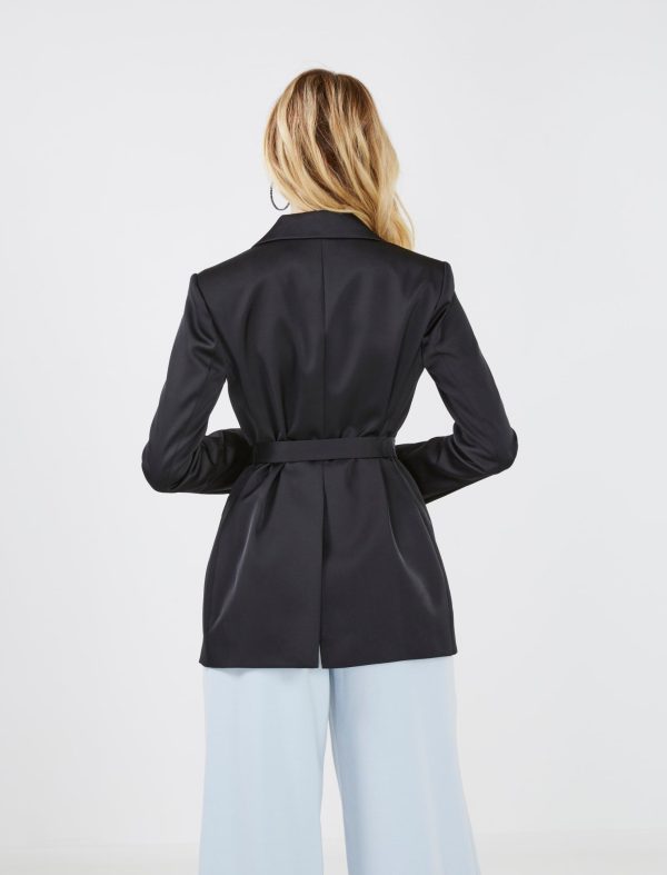 Bcbg Belle Satin Blazer - Image 33