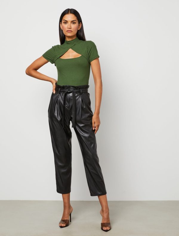 Bcbg Turtleneck Cutout Top - Image 2