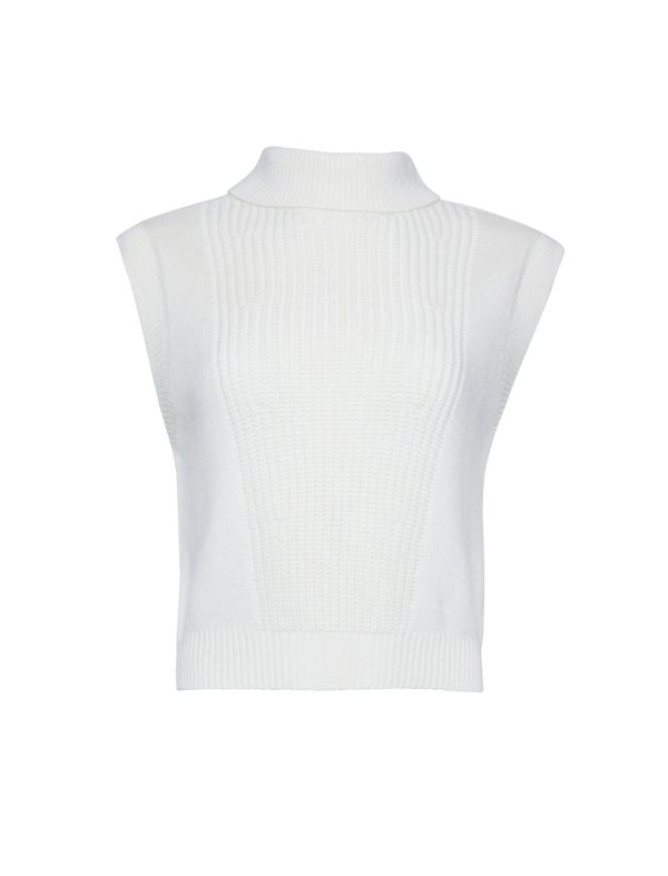 Bcbg Turtleneck Sweater Vest - Image 5