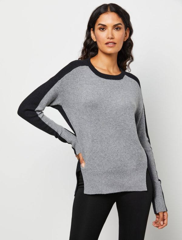 Bcbg Two-Tone Colorblock Sweater