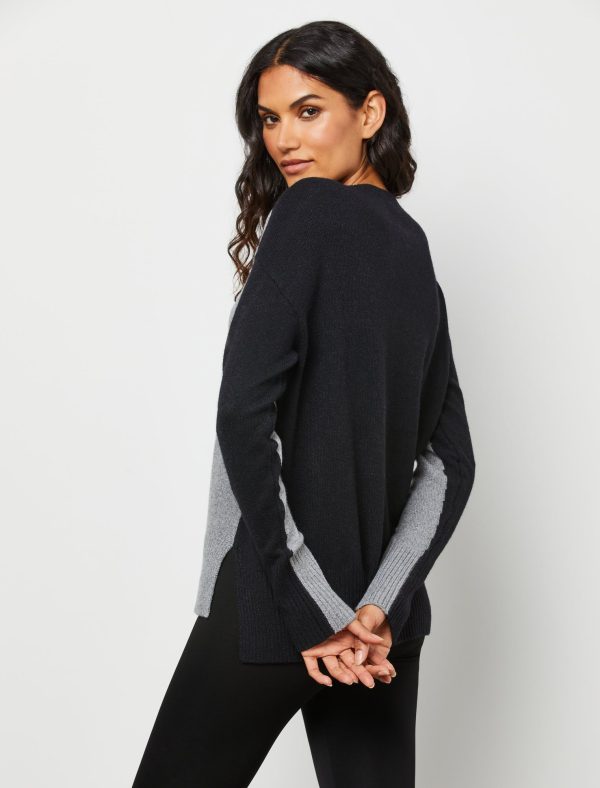 Bcbg Two-Tone Colorblock Sweater - Image 4