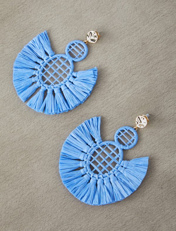 Bcbg Woven Fringe Drop Earrings - Image 2