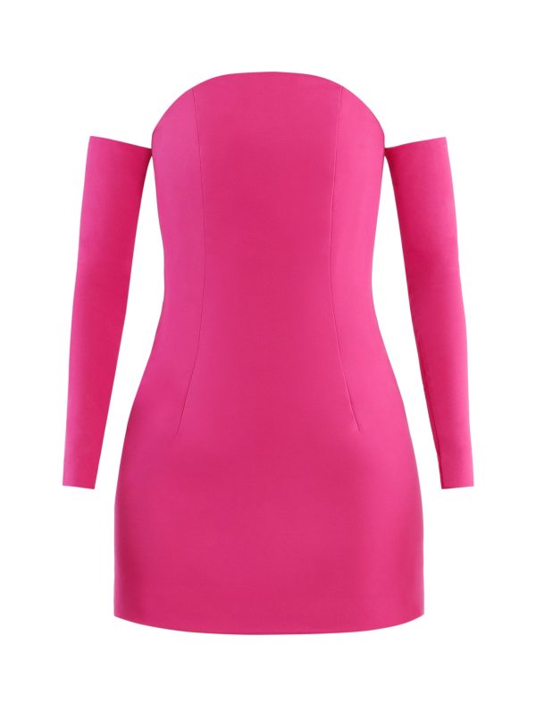 BCBG ZUMA MINI DRESS - PINK GLO - Image 5