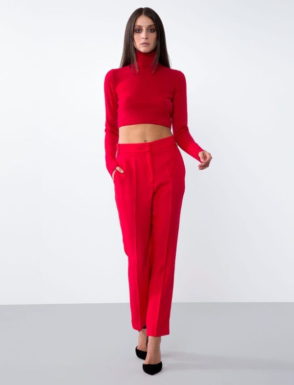 Bcbg KNITWEAR CROPPED TOP