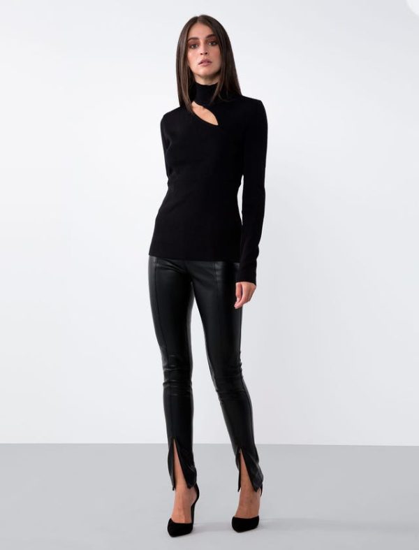 Bcbg KNITWEAR CUT-OUT TOP