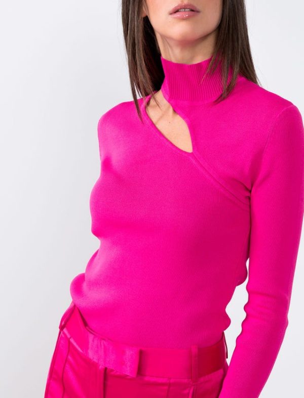 Bcbg KNITWEAR CUT-OUT TOP - Image 5