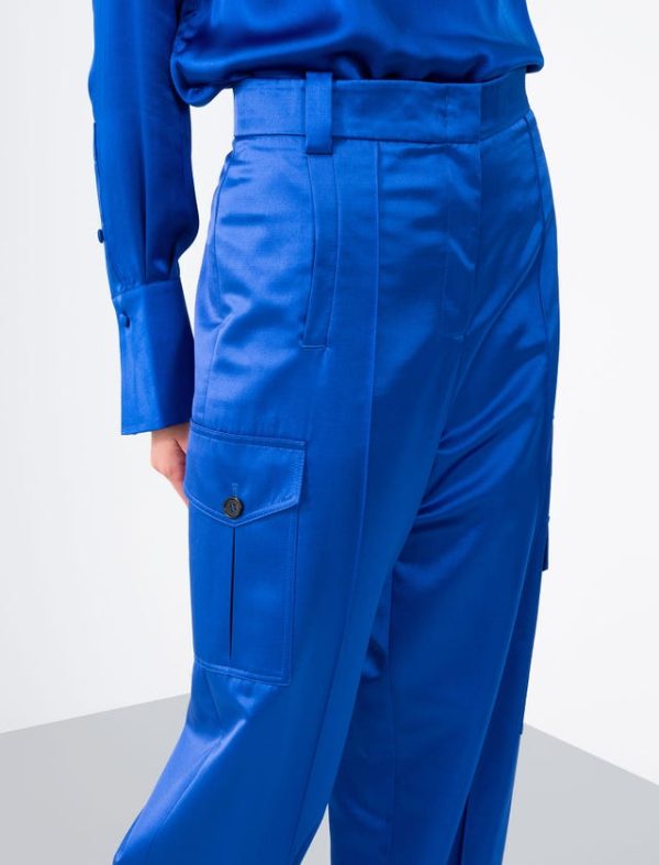 Bcbg WOOL/VISCOSE ASYMMETRICAL POCKETS PANT - Image 5