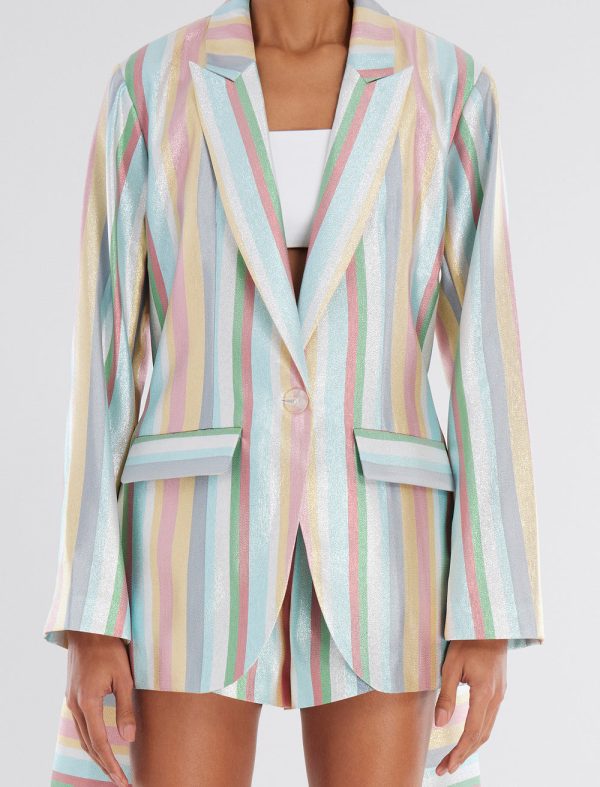 Bcbg HOLLIS METALLIC BLAZER - Image 6