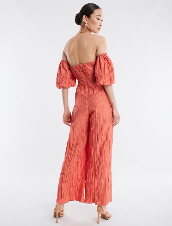 Bcbg Felix Puff Sleeve Jumpsuit - Image 5