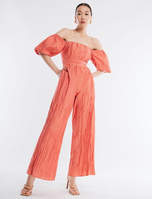 Bcbg Felix Puff Sleeve Jumpsuit - Image 6