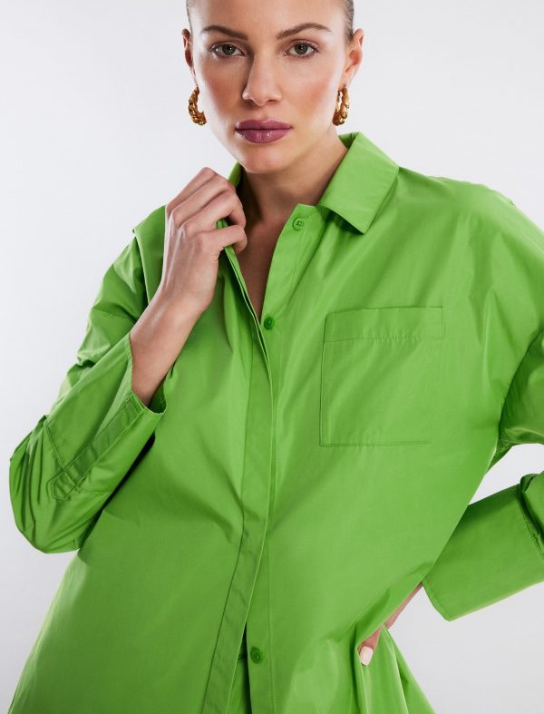 Bcbg Collared Button-Up Top - Image 4