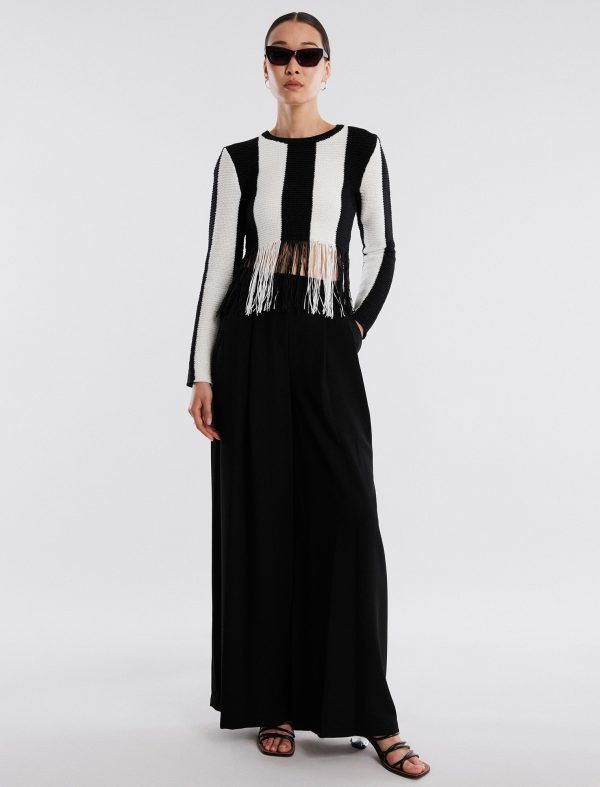 Bcbg Nico Fringe Crop Top - Image 2