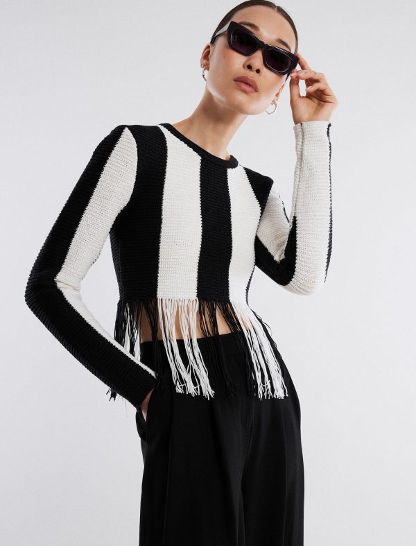 Bcbg Nico Fringe Crop Top - Image 6