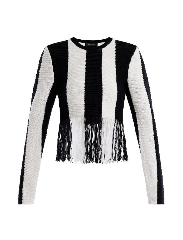 Bcbg Nico Fringe Crop Top - Image 8