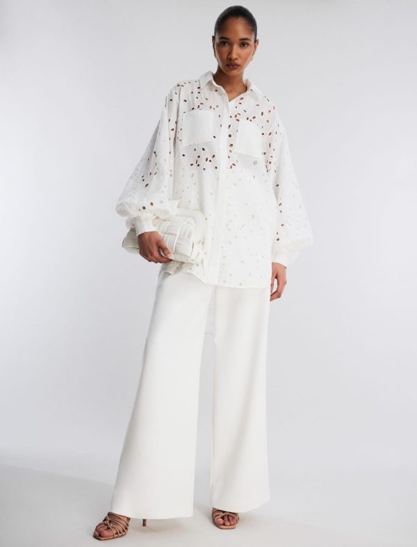 Bcbg Emerson Eyelet Shirt Dress - Image 5