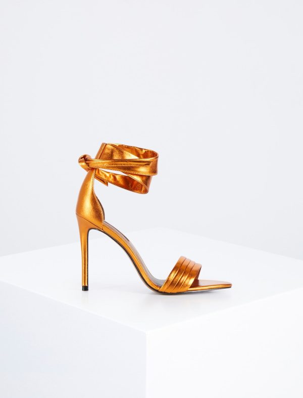 Bcbg Suji Metallic Sandal Heel - Image 2