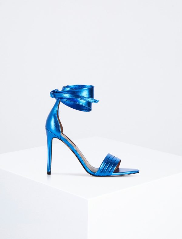 Bcbg Suji Metallic Sandal Heel - Image 2