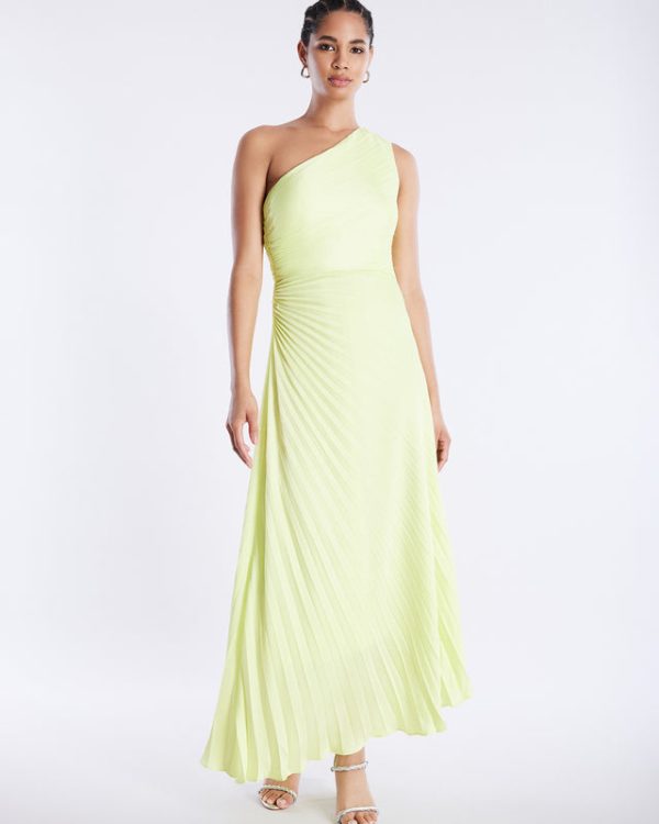 Bcbg Gown Acacia One Shoulder Satin Gown - Image 5