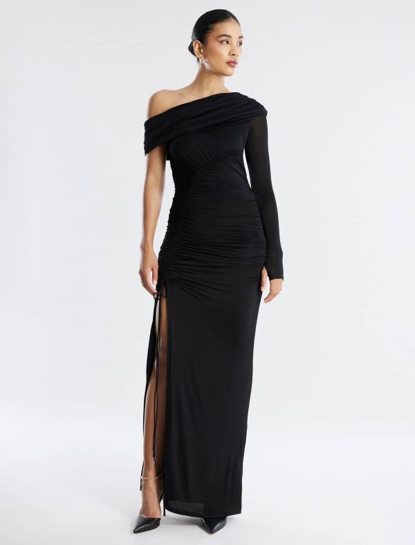 Bcbg Pallas One Shoulder Ruched Gown - Image 2