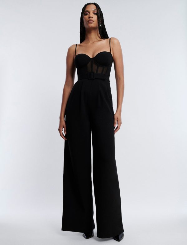 Bcbg Isadora High-Waisted Bustier Jumpsuit