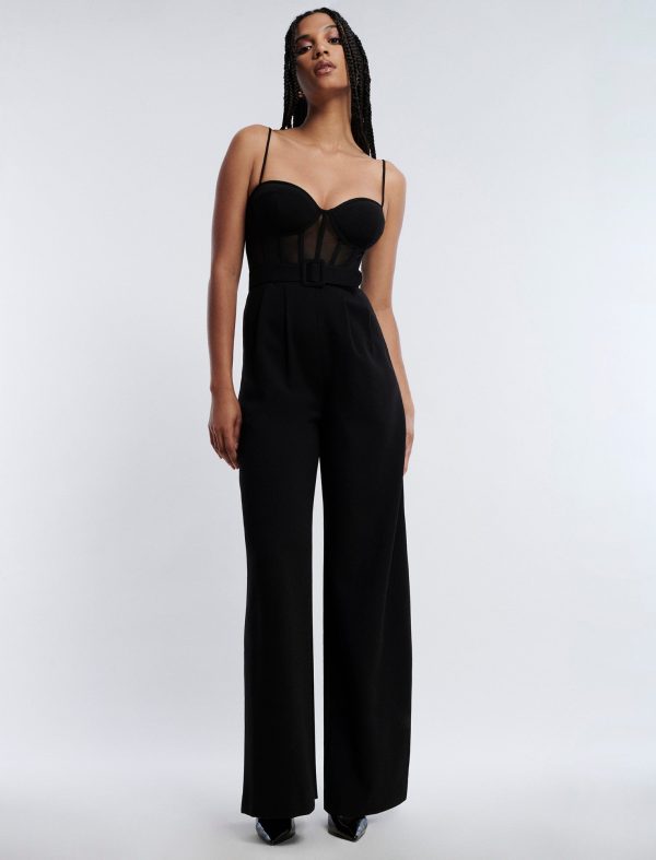 Bcbg Isadora High-Waisted Bustier Jumpsuit - Image 2