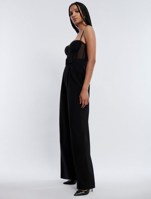 Bcbg Isadora High-Waisted Bustier Jumpsuit - Image 3